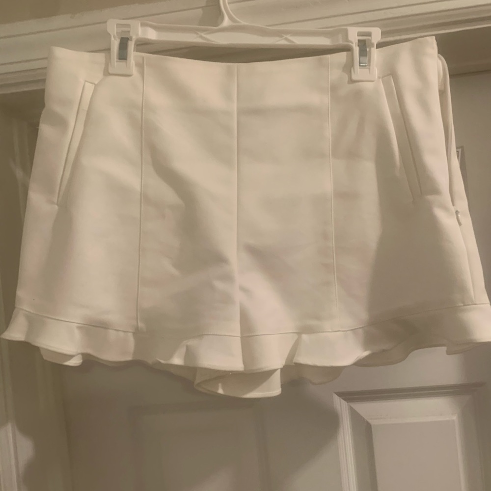 White shorts